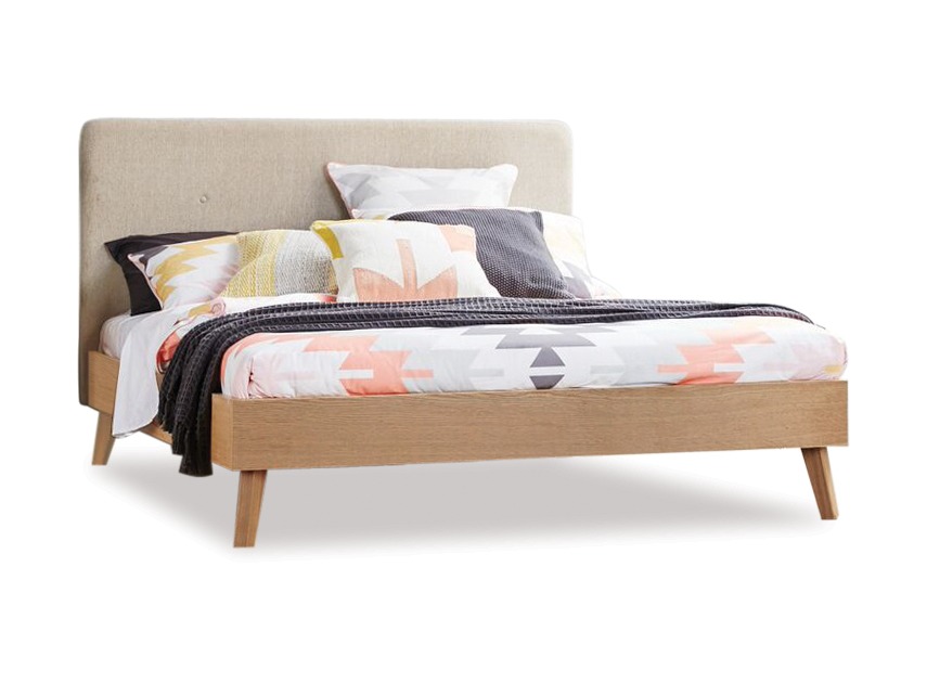 queen slat bed frame with headboard